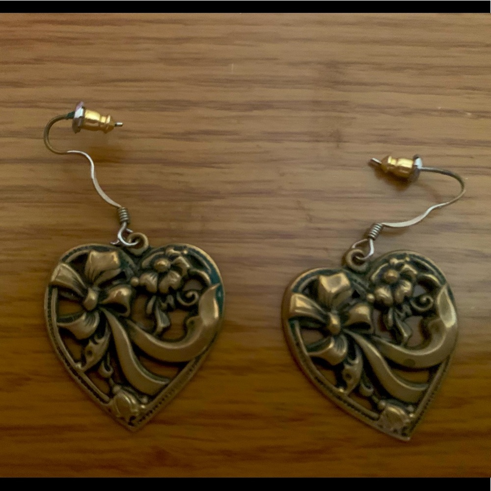 Heart Diecut Earrings & Backs